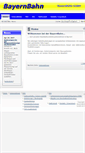 Mobile Screenshot of bayernbahn.de